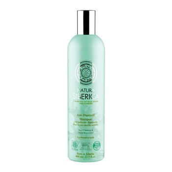 Natura Siberica, szampon przeciwłupieżowy, wrażliwa skóra głowy, 400 ml