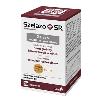 Szelazo + SR, kapsułki o przedłużonym uwalnianiu, 30 szt