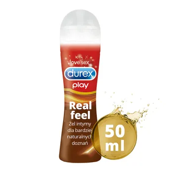 Durex Play, Real Feel, żel intymny, 50 ml