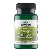 Swanson Full Spectrum Chaga Mushroom, kapsułki, 60 szt.