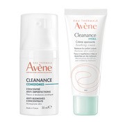 Zestaw Avene Eau Thermale Cleanance Comedomed, 30 ml + krem łagodzący Hydra, 40 ml