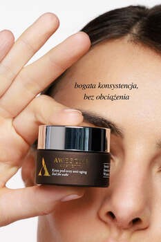 Awesome Cosmetics Feel the wake, krem pod oczy anti-aging, 15 ml