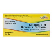 Silicum + H (Krzem+Biotyna), tabletki, 30 szt.