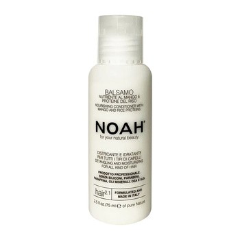 NOAH, mini odżywka ułatwiająca rozczesywanie z mango i proteinami ryżowymi, 75 ml