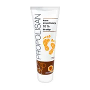 Propolisan, krem propolisowy 10% do stóp, 75 g