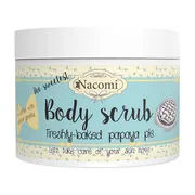 Nacomi, peeling cukrowy, świeże ciasto z papayą, 200 g