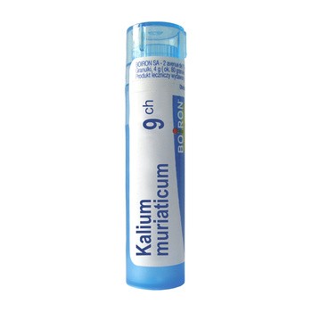 Boiron Kalium muriaticum, 9 CH, granulki, 4 g