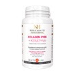 Noble Health Kolagen rybi + keratyna, kapsułki, 60 szt.