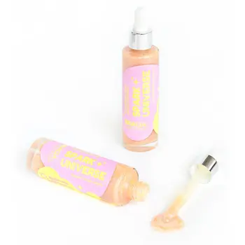 Bracia Mydlarze Spark Universe, rozświetlający olejek do ciała z drobinami, 50 ml