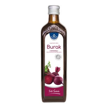 Oleofarm Burak z witaminą C pochodzenia naturalnego, płyn, 490 ml