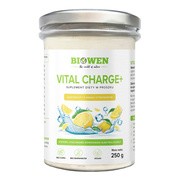 Biowen Vital Charge + Elektrolity, proszek,  smak cytrynowy, 250 g