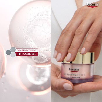 Eucerin Hyaluron Filler+Elasticity, różany krem na dzień SPF 30, 50 ml