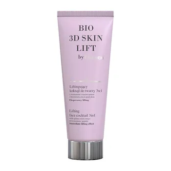 Nacomi Bio 3D Skin Lift, liftingujący koktajl do twarzy, 3w1, 85 ml