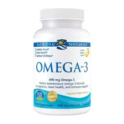 Omega-3, 690 mg, kapsułki, Lemon, 60 szt.