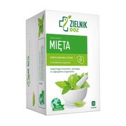 ZIELNIK DOZ Mięta, zioła do zaparzania, 2 g, 30 saszetek