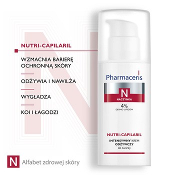 Pharmaceris N Nutri-Capilaril, intensywny krem odżywczy, 50 ml