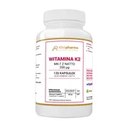 Witamina K2 MK-7 z NATTO 200mcg, kapsułki, 120 szt.