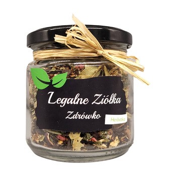 Legalne Ziółka, mieszanka ziół Zdrówko, słoik, 50 g