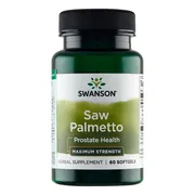 Swanson Saw Palmetto ekstrakt, kapsułki, 60 szt.