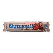 Olimp Nutramil Complex Diabetic, smak czekoladowo-malinowy, baton, 60 g