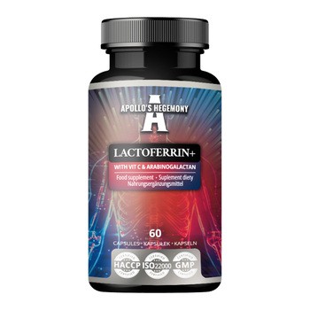 Appolo's Hegemony Lactoferrin+, kapsułki, 60 szt.
