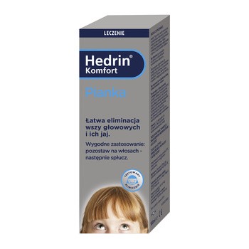 Hedrin Komfort, pianka przeciw wszawicy, 100 ml