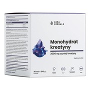 Aura Herbals Monohydrat Kreatyny, saszetki z proszkiem, 30 szt.