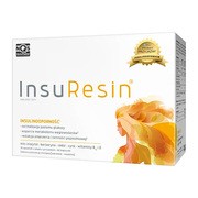NutroPharma, InsuResin, smak cytrusowy, saszetki + kapsułki, 30 szt. + 60 szt.