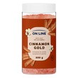 On Line Cinnamon Gold, rozgrzewająca sól do kąpieli z cynamonowym aromatem, 800 g