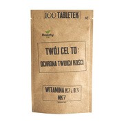 Twój Cel To Witamina K2 MK7 i D3, tabletki powlekane, 100 szt.