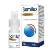 Somilux, krople do oczu z laktoferyną, 10 ml