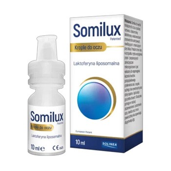 Somilux, krople do oczu z laktoferyną, 10 ml