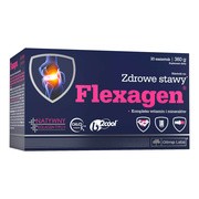 Olimp Flexagen, proszek w saszetkach o smaku malinowym, 12 g, 30 szt.