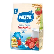 Nestle, kaszka mleczno-ryżowa, truskawka, 6 m+, 230 g