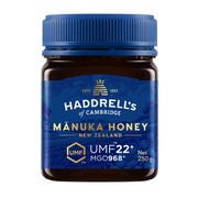 Haddrell's, Manuka Honey, miód manuka UMF22+, MGO968+, 250 g
