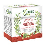 ZIELNIK DOZ Herbatka Energia, ziołowo-owocowa, 20 x 1,5 g