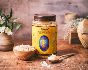 Zabłocka, jodowo-bromowa sól termalna do kąpieli i peelingu, 1 kg