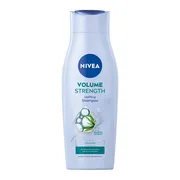 Nivea Volume Strength, szampon pielęgnujący do włosów, 400 ml