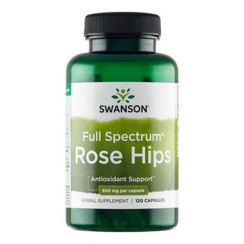 Swanson Dzika róża, kapsułki, 120 szt.