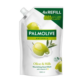 Palmolive, Milk & Olive, mydło w płynie, uzupełnienie, 1000 ml
