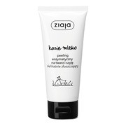 Ziaja Kozie Mleko, peeling enzymatyczny na twarz i szyję delikatnie złuszczający, 75 ml