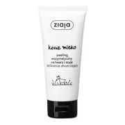 Ziaja Kozie Mleko, peeling enzymatyczny na twarz i szyję delikatnie złuszczający, 75 ml