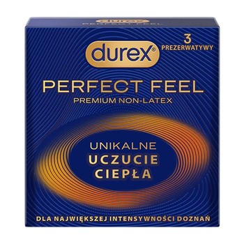 Durex Perfect Feel, prezerwatywy, 3 szt.