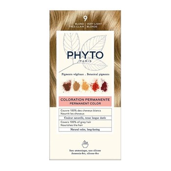 Phyto Color, farba do włosów, 9 bardzo jasny blond, 1opakowanie