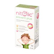 Pipi Nitolic Prevent Plus, spray przeciw wszawicy, 75 ml