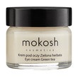 Mokosh, korygujący krem pod oczy, zielona herbata, mini, 15 ml