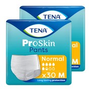 Zestaw 2 x TENA Pants ProSkin Normal, majtki chłonne, rozmiar M, 30 szt.