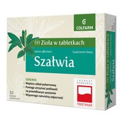 Szałwia, tabletki powlekane, 30 szt.
