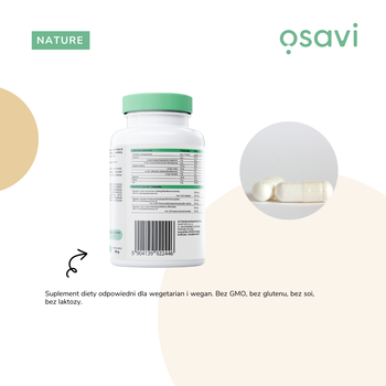 Osavi Ziołowe Wsparcie Snu, kapsułki, 120 szt.