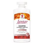 Jantar Medica, szampon z wyciągiem z bursztynu do włosów zniszczonych, 330 ml